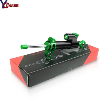 

With Z750 LOGO Motorcycle CNC Aluminum Steering Stabilizer Damper shock absorber stable steering for KAWASAKI Z750 Z 750 z750