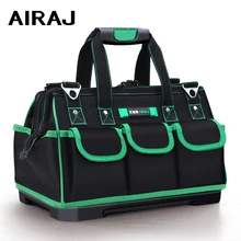 AIRAJ – sac à outils de rehaussement, étanche et résistant à l'usure, fond en caoutchouc Anti chute, sac de rangement d'outils pour environnement difficile