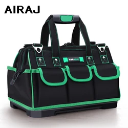 AIRAJ Bolsa de herramientas de aumento, resistente al agua y al desgaste, anticaída, bolsa de almacenamiento de herramientas inferior de goma para ambiente duro, Base de herramientas