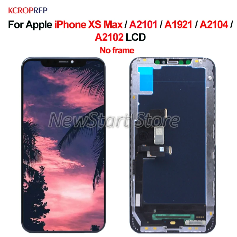Для Apple iPhone XS Max A2101 A1921 A2104 A2102 ЖК-дисплей с сенсорным экраном дигитайзер сборка Замена для iPhone XS Max lcd