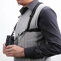 EYSDON Universal X-shaped Adjustable Binoculars Strap Harness Strap for Telescope Binoculars Cameras and Rangefinders 2