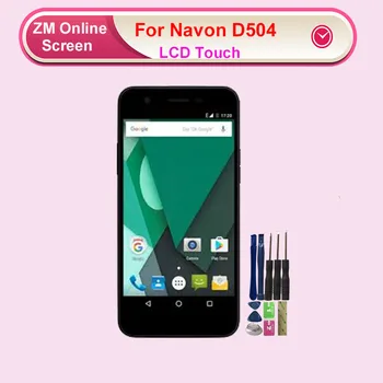 

For Navon D504 LCD Display With Touch Screen Digitizer Assembly Replacement With Tools+3M Sticker