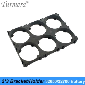 

32650 32700 2*3 Battery Holder Bracket Cell Safety Anti Vibration Plastic Brackets For 32650 32700 Battery Pack 8pieces Turmera