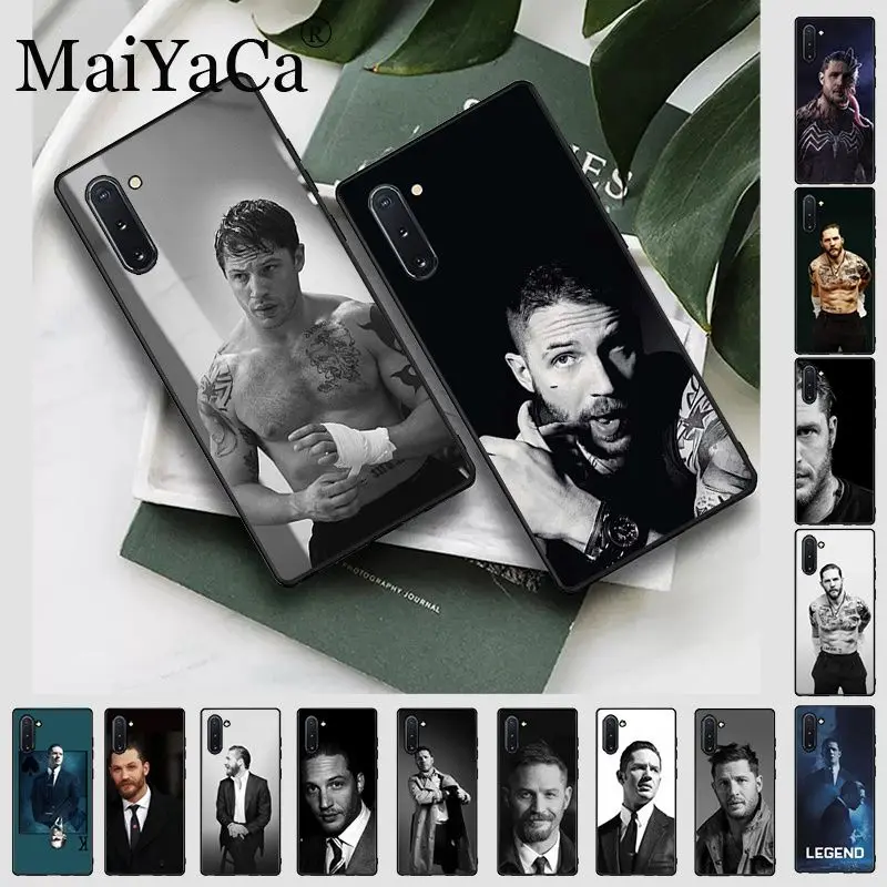Чехол для телефона legend tom hardy edgerton черный мягкий чехол Galaxy note10 note8 note9 note5 note4 s10plus
