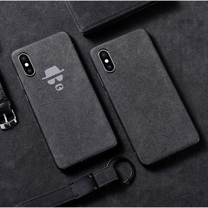 Кожаный чехол для телефона Hessy для iPhone 7 8 Plus X XR XS MAX, кожаный чехол с логотипом автомобиля для iPhone 6S Plus, роскошный чехол