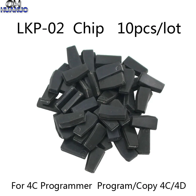 10 шт. * Новый LKP-02 чип ключа автомобиля пустой для 4C программатор Может