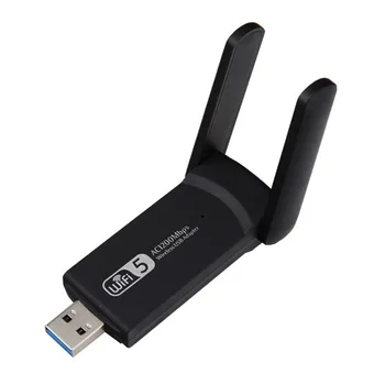 

1200Mbps WiFi Adapter USB 3.0 Wireless USB Adapters Dual Band Wireless Wifi Dongle Antenna 2.4Ghz + 5Ghz