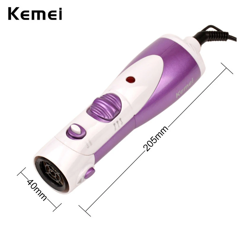 Многофункциональный фен KEMEI 7 в 1 профессиональный щетка для волос с дифузером