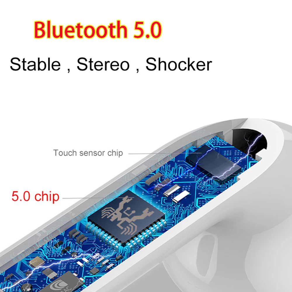 I18 tws беспроводные наушники Air in Ear Bluetooth наушники 5,0 вакуумные наушники гарнитура Сенсорное управление для apple iPhone xiaomi