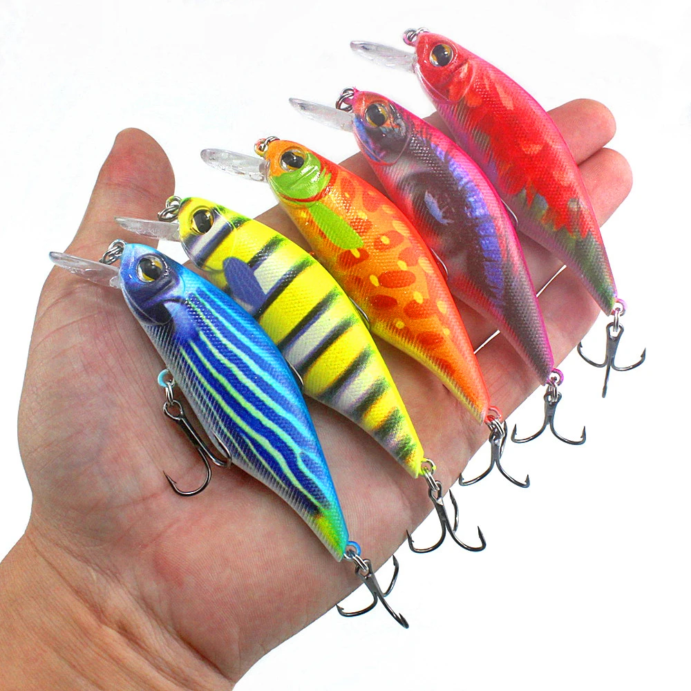 Плавающий Воблер для мелкой рыбы рыболовные приманки 8 5 см 13 3 г Crankbait
