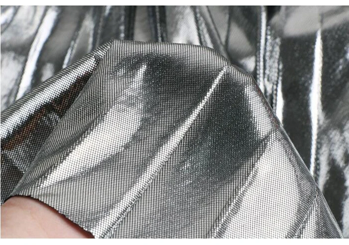 Surmiitro Silver Black And Gold Long Pleated Skirt Women Autumn Winter Korean High Waist A line Office Maxi Skirt Female