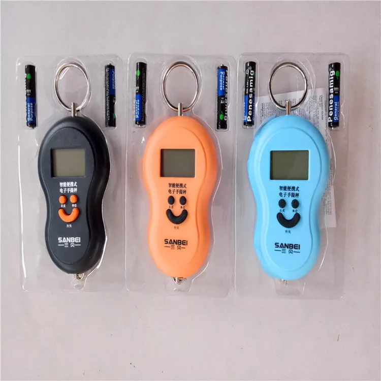 Hot Sales New Style Luggage Small Hook Weighing Outdoor Portable Fishing Gear 50kg Portable Scales Gift Electronic Hanging Scale