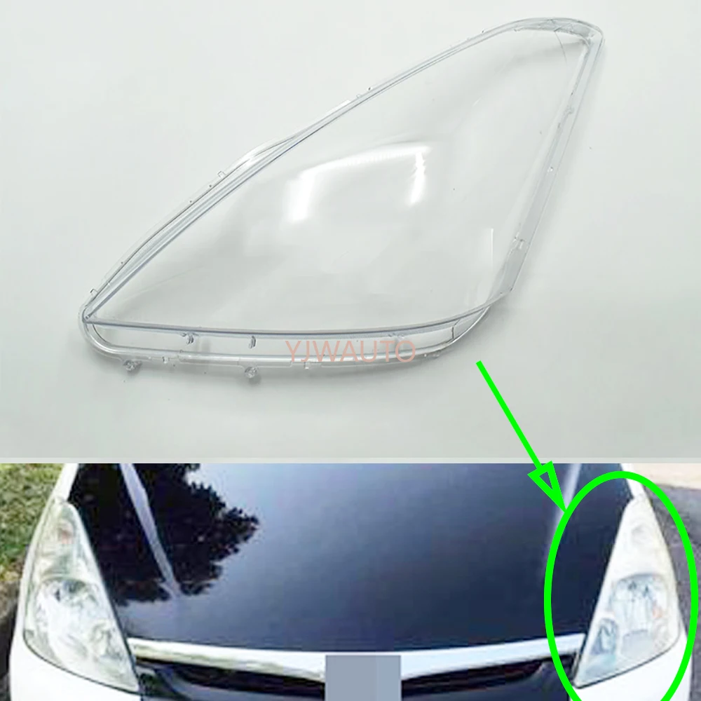 Headlight Cover For Toyota Wish 2002 2003 2004 Car Headlamp Lens Replacement Auto Shell