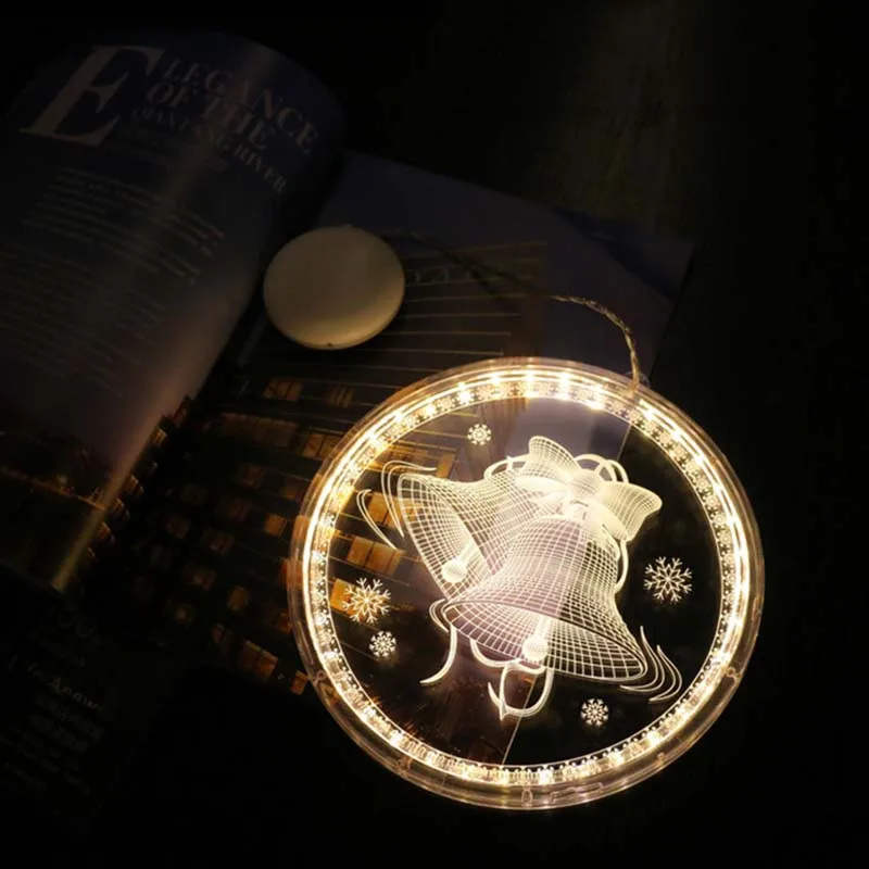 

2019 New 12 V Lights String LED Creative Home Curtain Window Bedroom Lamp Decoration Christmas