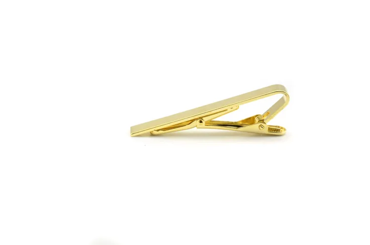 Dropshipping Personalized Customized DIY Logo Laser Tie Clips Metal Fashion Simple Clasp Practical Necktie Clasp Gifts For Mens