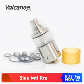 

Volcanee Sine MTL RTA 4.2ml Capacity 22mm Diameter RTA Rebuildable Atomizer Vape Tank VS Dvarw MTL RTA