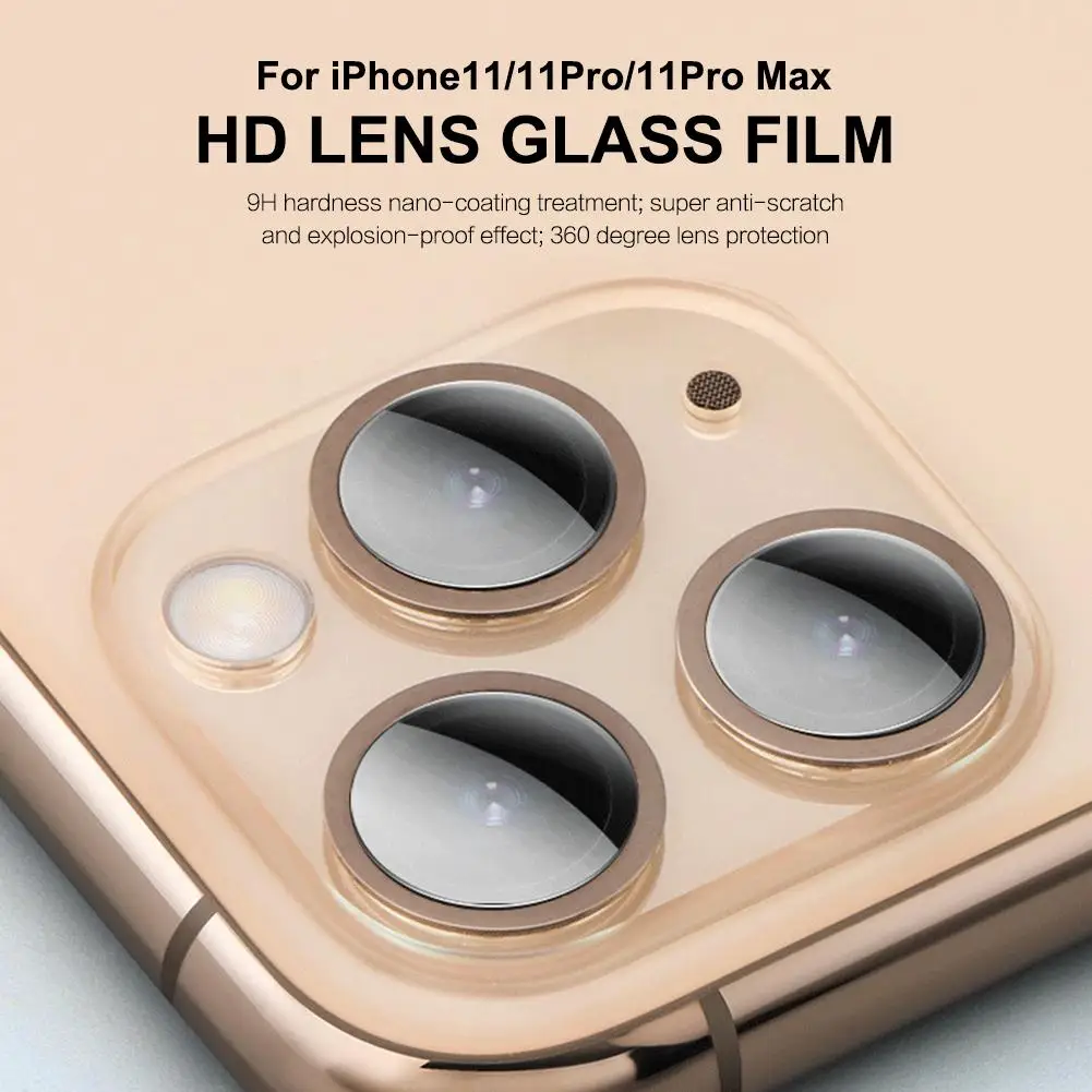 6PCS Len Camera Film For IPhone 11 Pro XS Max Tempered Glass Screen Protector For IPhone 11 Lens Glass For IPhone11 Pro