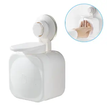 

Wall-mounted Soap Dispenser Pump Waterproof Plastic Soap Cleasner Sucker for Bathroom