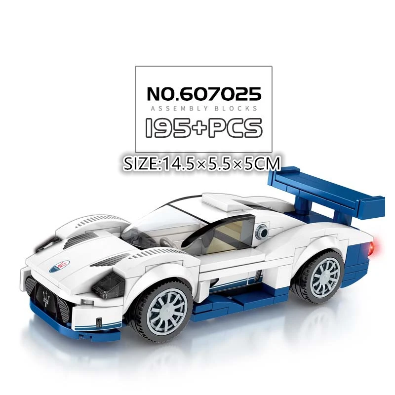 Speed Champions Technic City Assemble autos model Building Blocks supercar city Racing Car Bricks Toys for Children small bricks