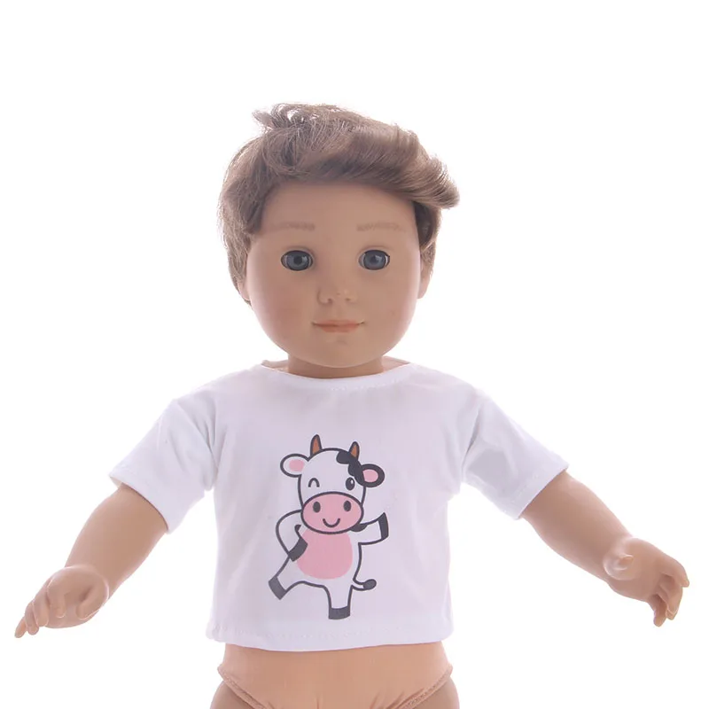 인형 아이템 의류 액세서리, 두 번째 43cm 반값 미국 18 인치 소녀 인형 무료 배송 셔츠