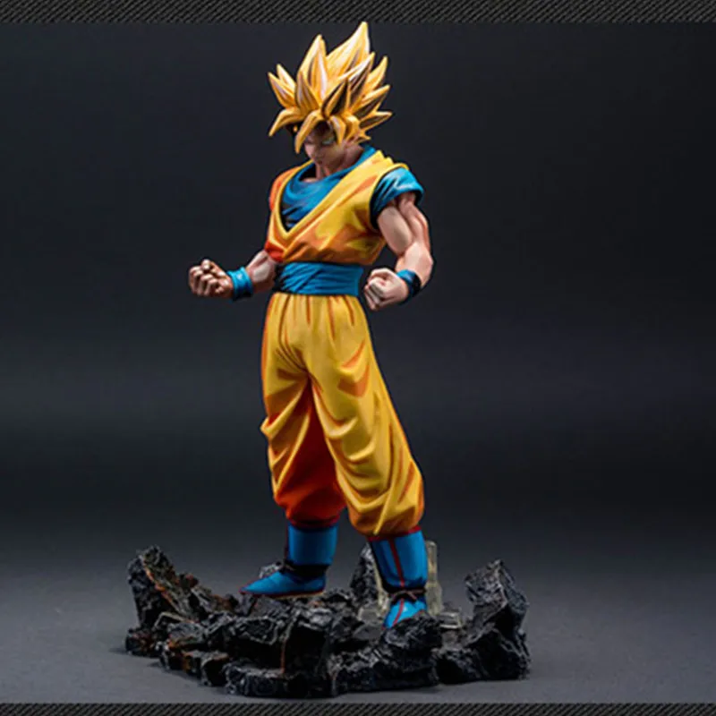 Аниме Dragon Ball Z Супер Saiyan Сон Гоку комикс версия 27 см ПВХ фигурка Коллекция Модель игрушки X2369