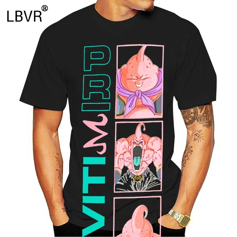 Новинка Мужская примитивная Футболка X Dbz Majin Buu с модным круглым вырезом для