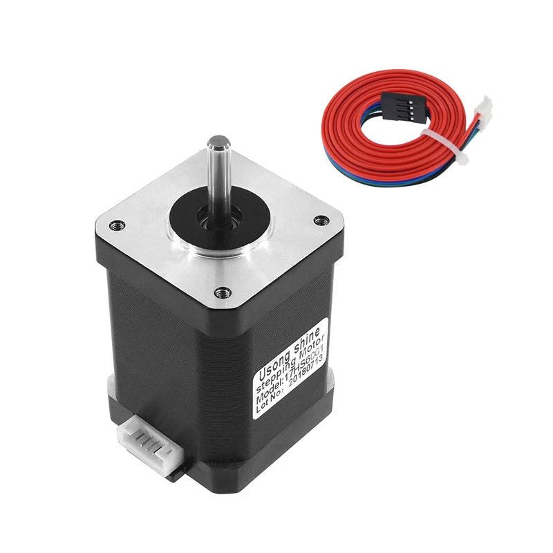 Шаговый электродвигатель 17Hs6001S 4 Lead Nema17 42 60 мм 1 2 А с кабелем м для 3D принтера
