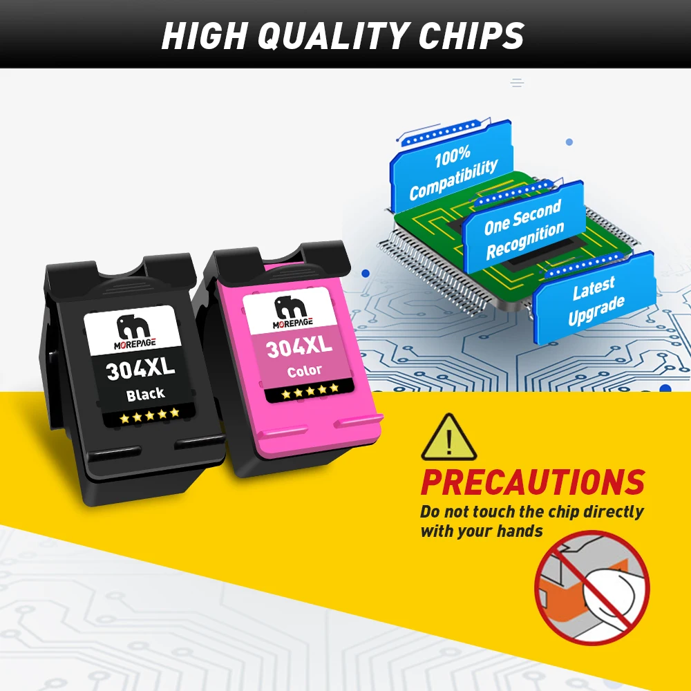 High-Yield Ink Cartridge - Black & Tri-Color
