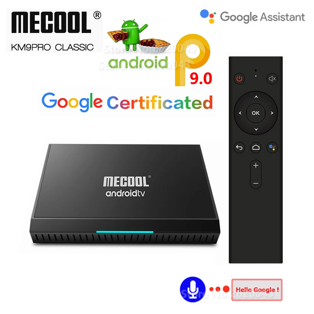 

KM9 PRO ATV 4K HD android 9.0 set top box Amlogic S905X2 2GB RAM 16GB eMMC 2.4G Wifi Google Certificated 100M LAN BT 4.0 TV box