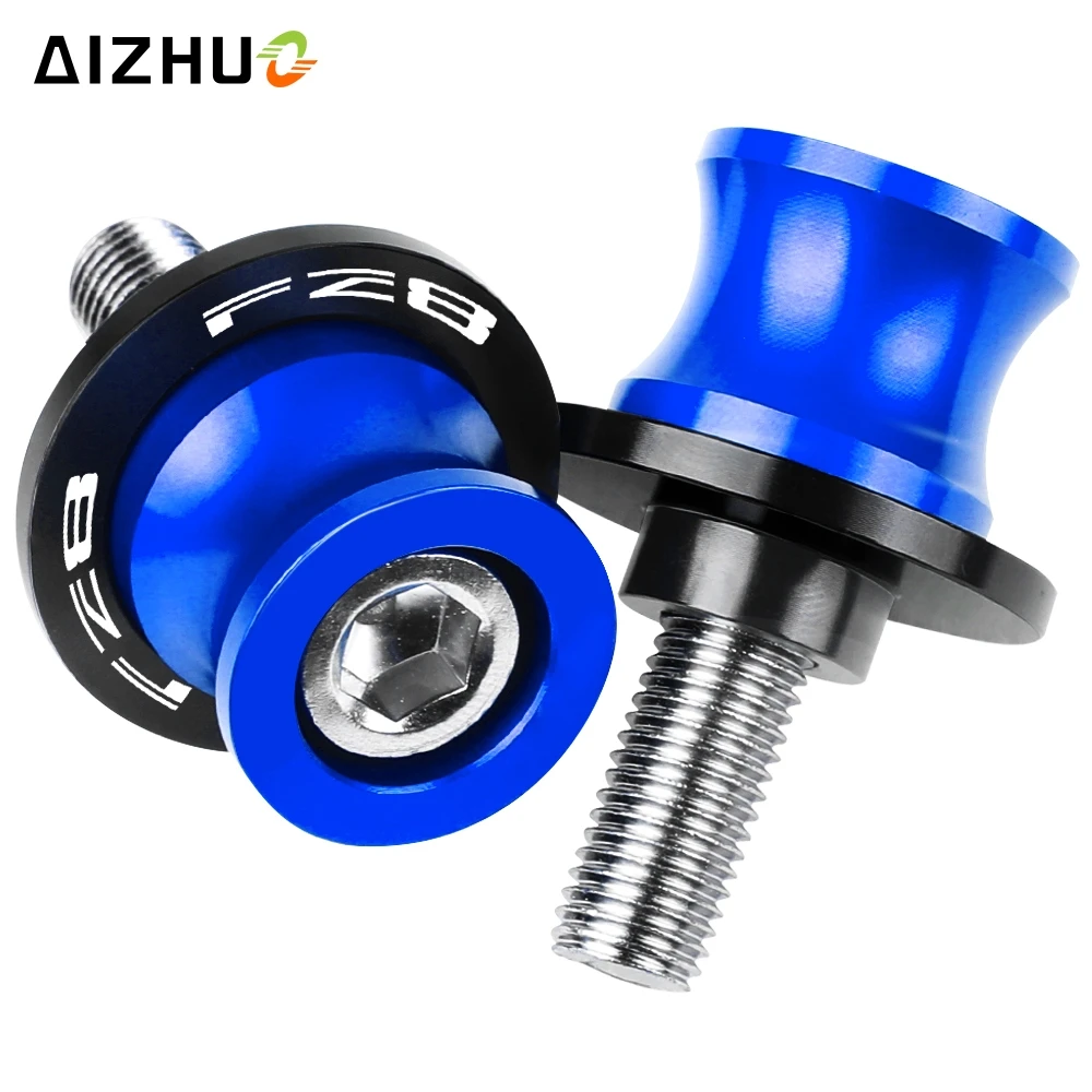 6MM Stand Screws FOR YAMAHA FZ8 FZ-8 2010-2018 2017 2016 CNC Aluminum Motorcycle Accessories Swingarm Slider Spools FZ 8 LOGO
