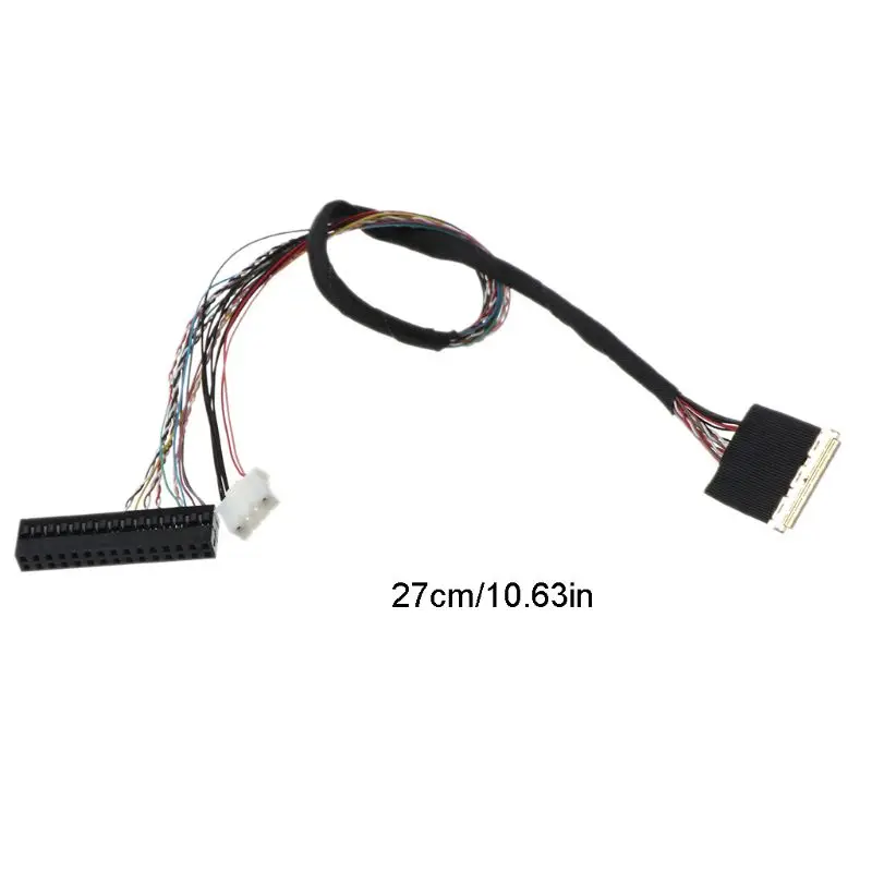 30Pin 1Ch 6 Bit LVDS Cable for 9.7" BI097XN02 BF097XN02 30Pin LCD/LED Panel Display L93B