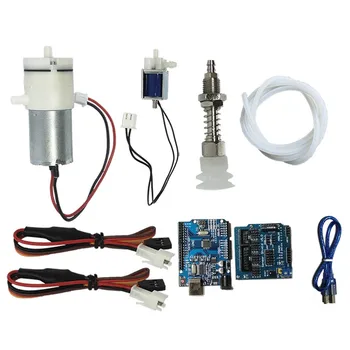La pompa di aspirazione a vuoto con braccio robotico può utilizzare il controllo Arduino viene fornita con l'interruttore elettronico PWM Il programma è semplice da usare