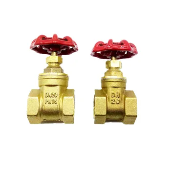 

Copper gate valves DN15 20 25 water valve switch valve Internal thread Gate valves