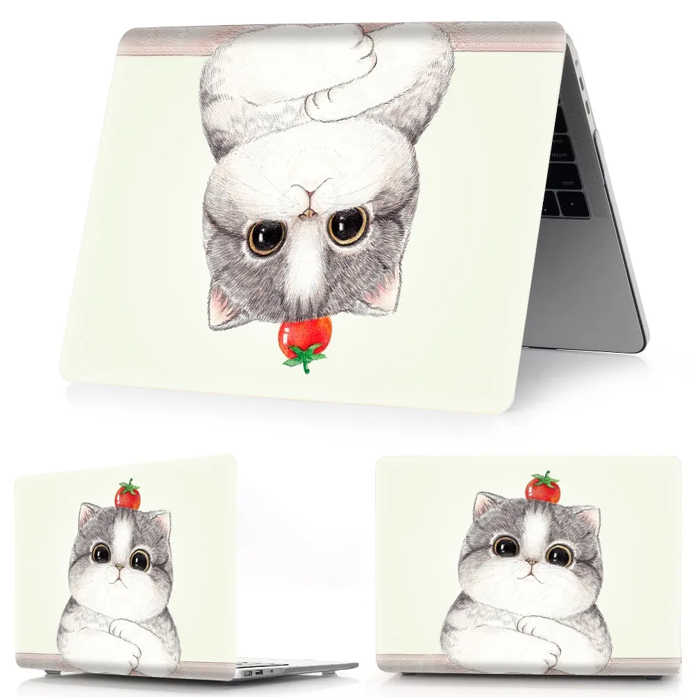 Чехол для ноутбука MacBook Air Pro retina 11 12 13 15 для Mac book Pro 13,3 15,4 дюймов с сенсорной панелью ID A2159+ крышка клавиатуры