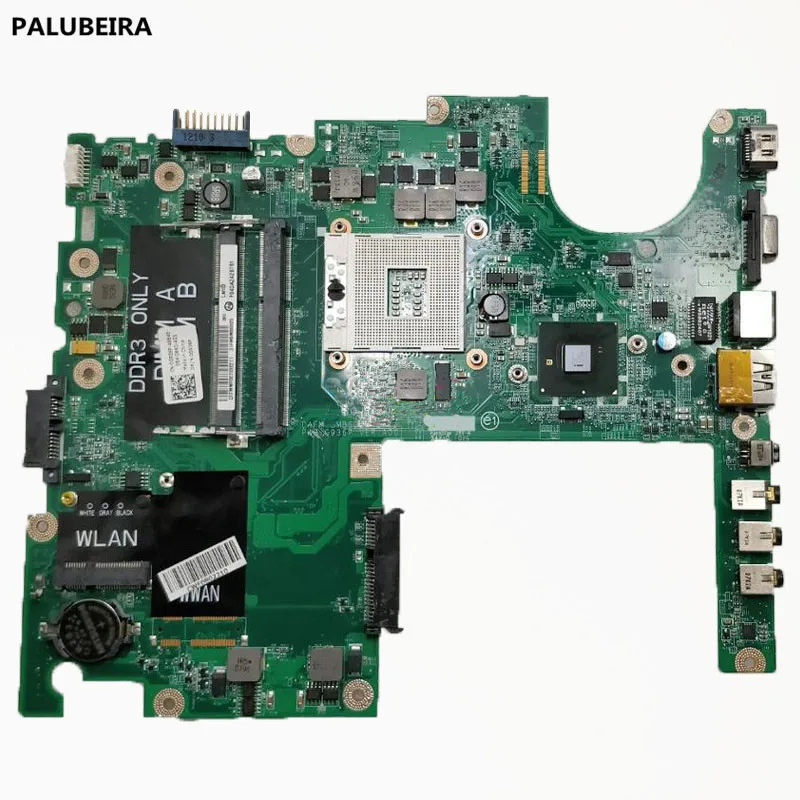 

PALUBEIRA CN-0G936P 0G936P G936P Laptop Motherboard For Dell Studio 1558 DAFM9BMB6D0 Main Board HM57 DDR3 works