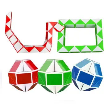 

Kuulee 1PC Kids Student Educational Variety Twisting Magic Cube Game Puzzle Toy Random Color Puzzle Cube Interesting