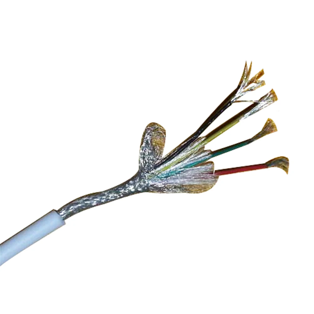 Fio Protegido Médico Ultra-fino do Silicone Flexível Macio Trançado Categoria od 2.4 mm 30awg o