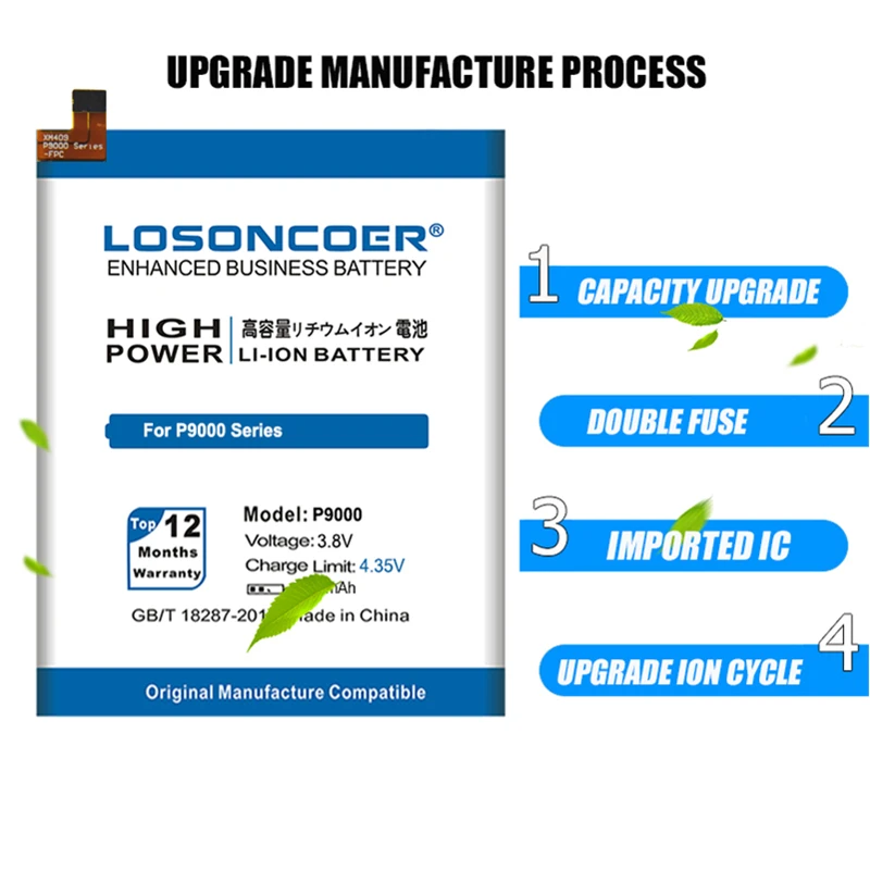 LOSONCOER 5350 мАч BL83100 мобильный телефон аккумулятор для HTC X920e X920d Бабочка Droid Dna Htl21 Deluxe