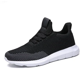 

2020 Training Sneakers Men Breathable Lightweight Lace-up Men Shoes Outdoor Running Comfortable Men Sneakers
