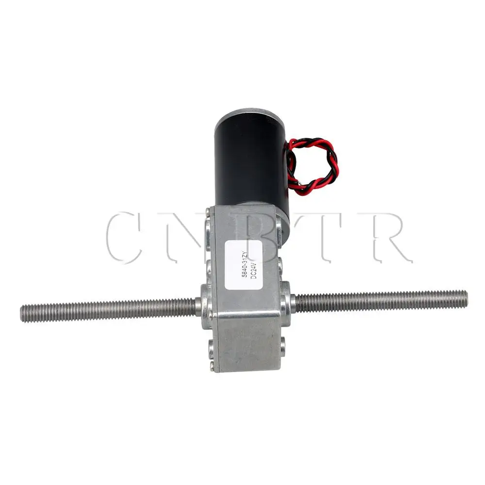 

CNBTR 31ZY 260rpm DC24V High Torque Worm Gear Motor with Double Output Shaft