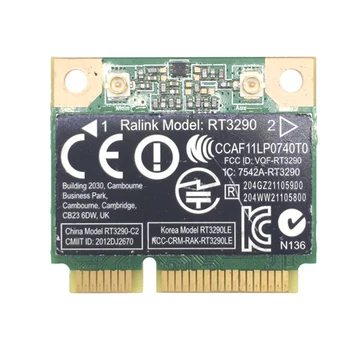 

RT3290 802.11b/g/n WIFI Low Latency 150Mbps Internal Mini PCIE Interface Wireless Card Adapter Network Bluetooth 3.0 Laptop