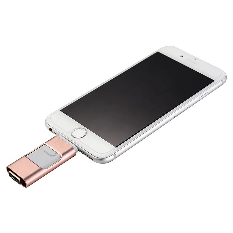 USB флеш-накопитель совместим с iPhone/iOS/Apple iPhone/iPad/Android армированный чехол для