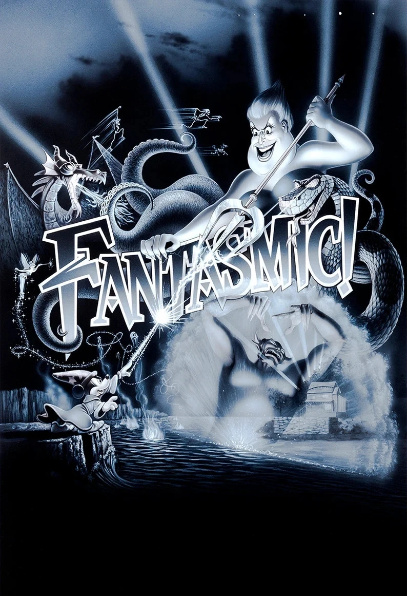 ディズニーランド-fantasmicのポスター,木製のスタジオ,Disney