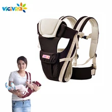 4 Pose кенгуру слинг для переноски рюкзак для новорожденных кенгуру для малышей 0-30 месяцев розовый