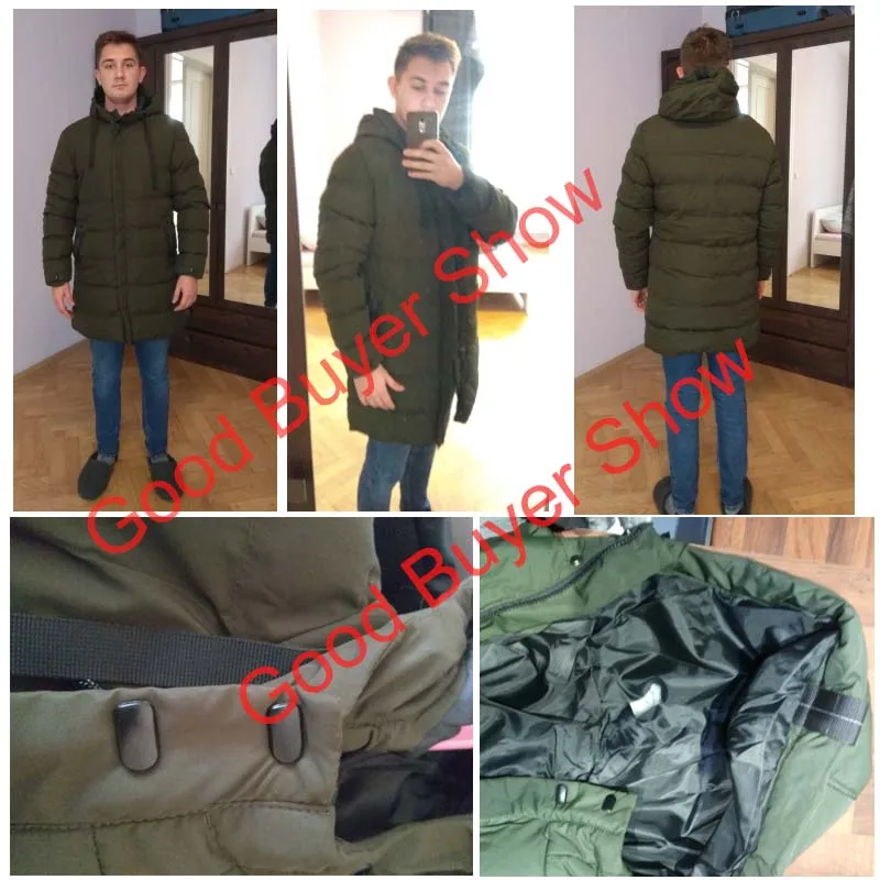 Goedkoop Varsanol Nieuwe Heren Parka Lange Katoenen Winterjas Jas Voor Mannen Merk Bomber Jas Dikke Parka Homme Warm Tops  20 Graden