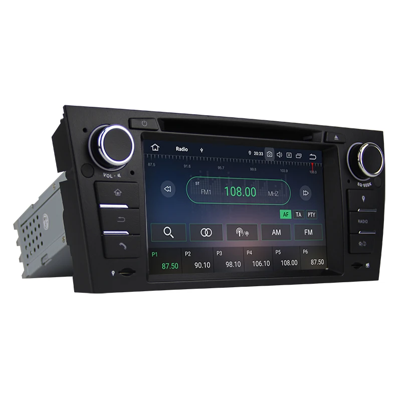 Discount Android 9.0 Octa Core 4G RAM 32G ROM GPS Navigation 7 " Car DVD Player for BMW 3 series E90/E91/E92/E93 05-11 with Radio/BT/RDS 2