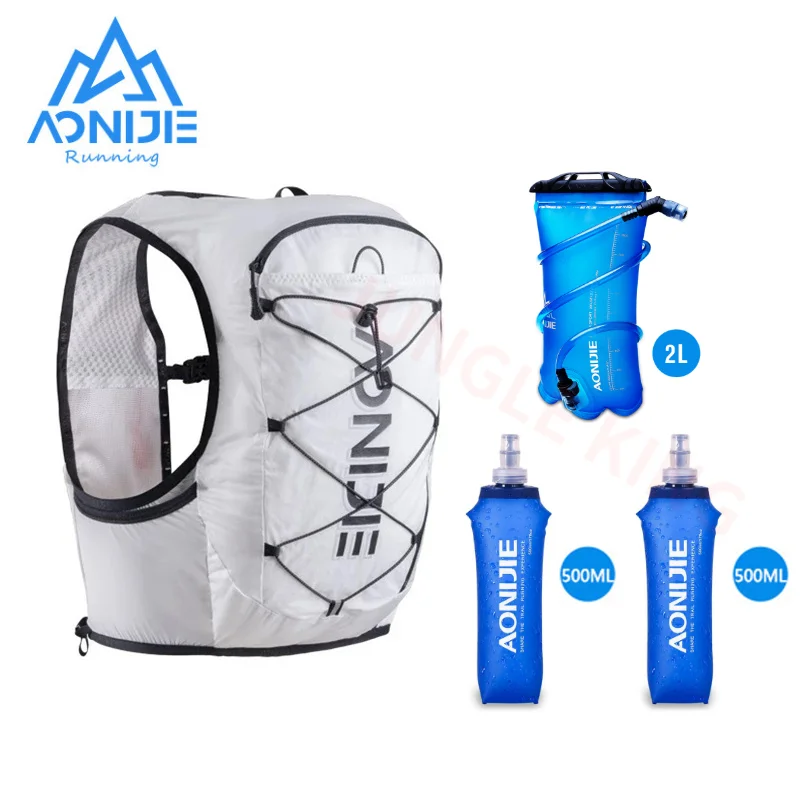 

AONIJIE C9108 Lightweight Running Hydration Pack Breathable Trail Running Vest Backpack for Ultra Trail Marathon Cycling Run Bag