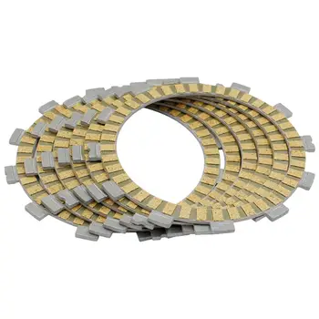 

Motorcycle Clutch Friction Plates Kit For Suzuki GT185 TS185ER TS185 DR200 K GT200 GSF250 GSXR250 GJ72A LT-F250 TS250X SJ11B