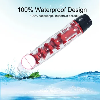 Vibrator G-Spot Powerful Jelly Dildo Vibrating Massager Sex Toy Bullet Vibrator for Women Sex Toy Adult Sex Products for Women 6