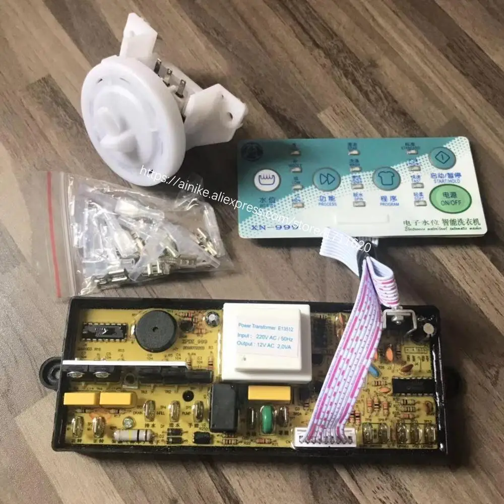 

universal full automatic washing machine computer control board display power module panel repair water liquid level sensor